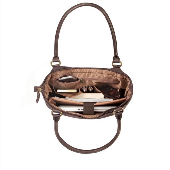 solo Bags Solo 6inch Premium Leather Laptop Bucket Tote Poshmark